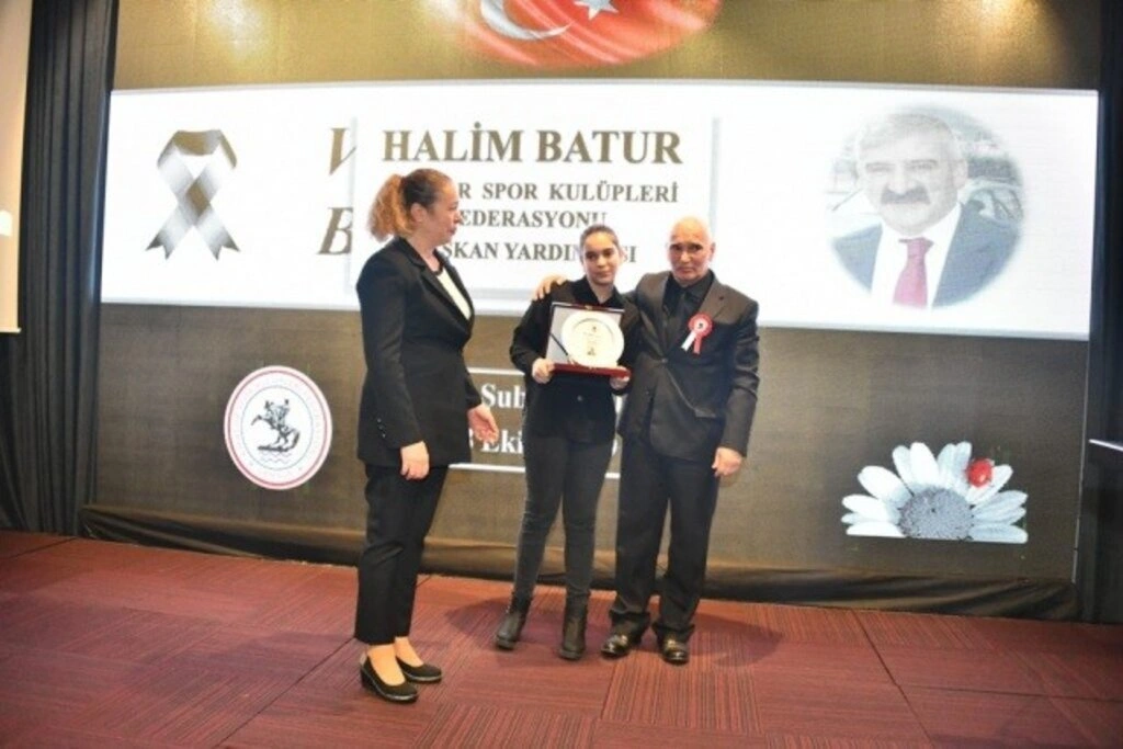 Samsun'da ASKF'den sporculara ödül