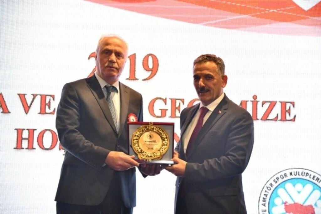 Samsun'da ASKF'den sporculara ödül