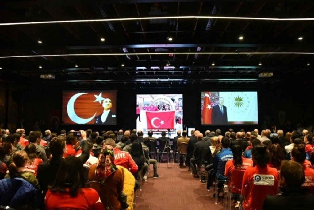 Samsun'da ASKF'den sporculara ödül