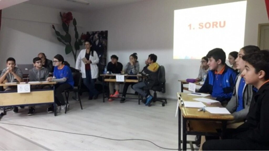 Samsun Canik Hasköy Ortaokulu 8. Sınıflar Bilgi Yarışması