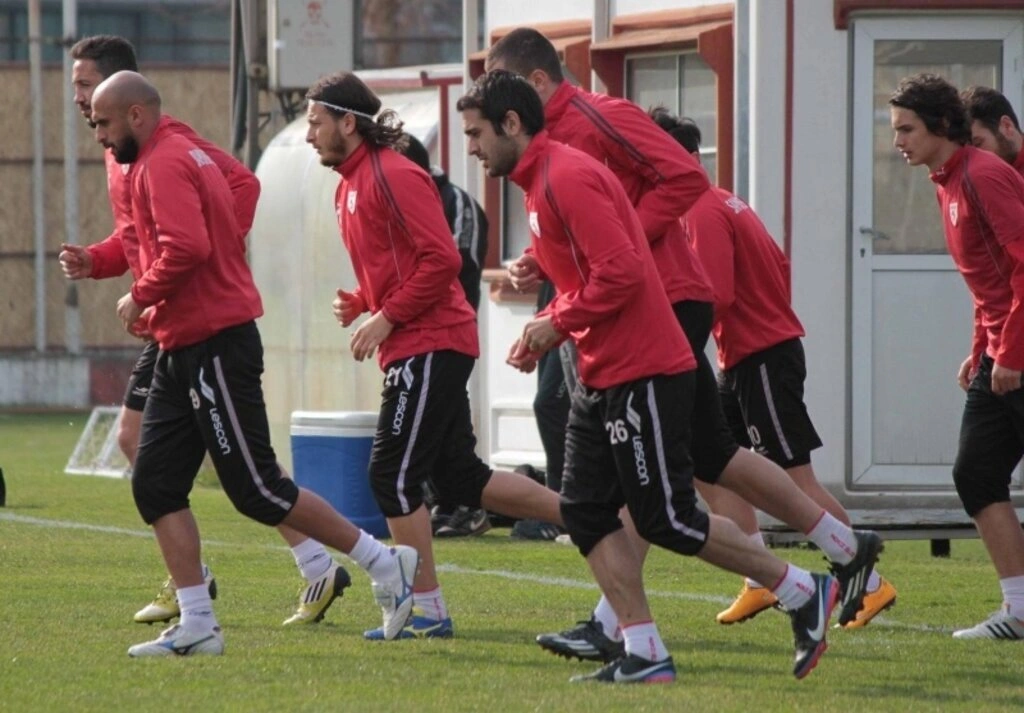 Samsunspor'da galibiyet sevinci