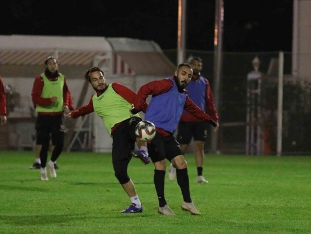 Samsunspor Çorum Belediye maçının hazırlıklarını sürdürüyor