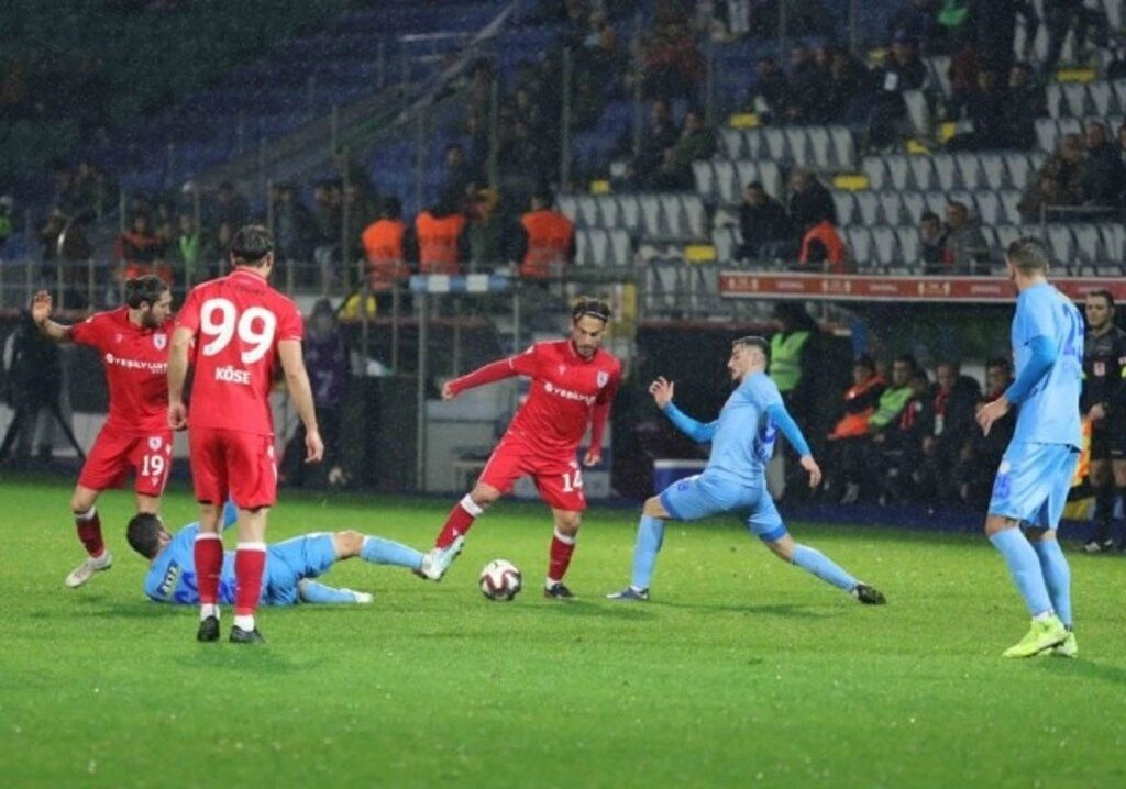 Yılport Samsunspor Çaykur Rizespor maç fotoğrafları