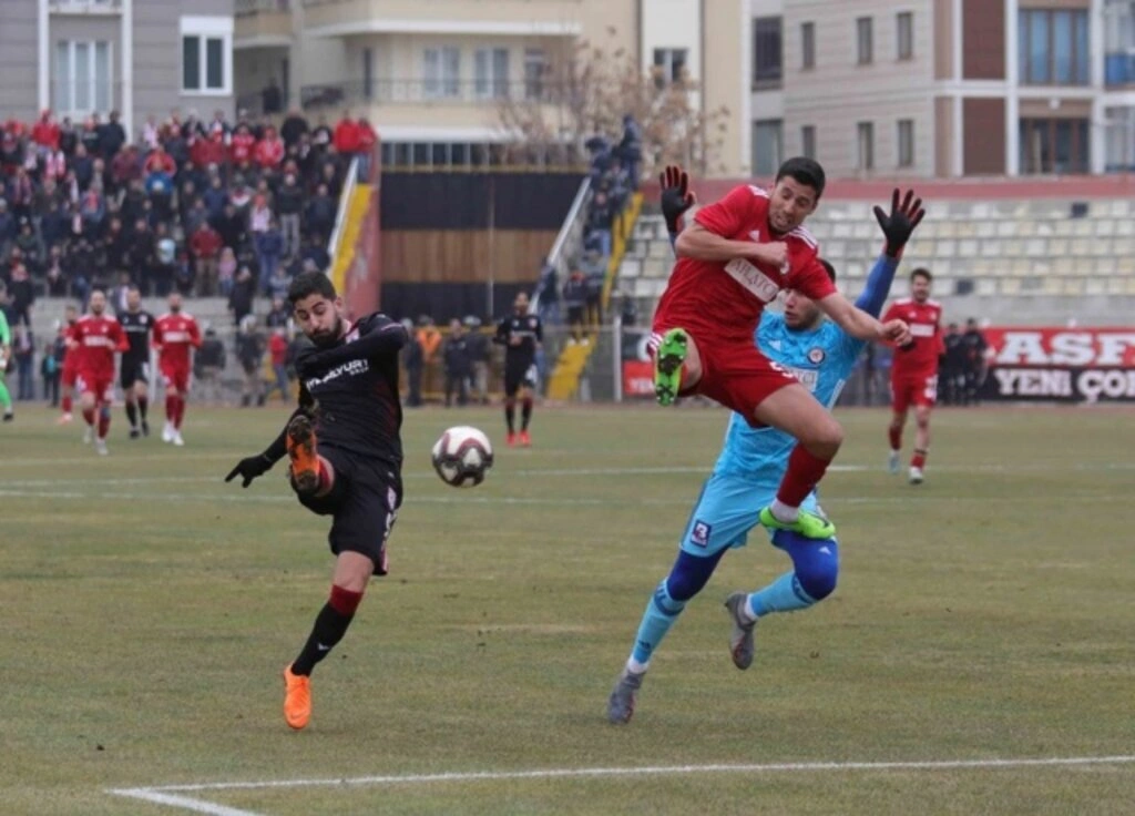 Çorumspor Samsunspor maçı fotoğrafları