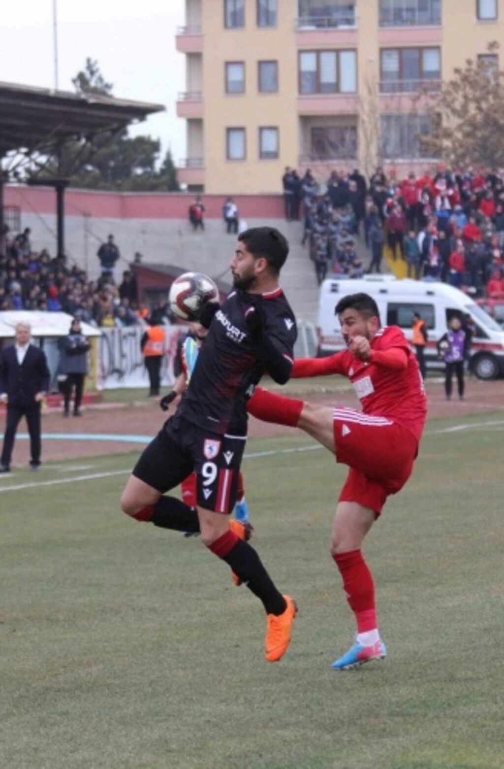 Çorumspor Samsunspor maçı fotoğrafları