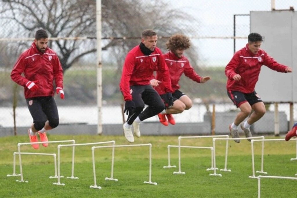 Samsunspor Gümüşhanespor maçının hazırlıklarını sürdürüyor