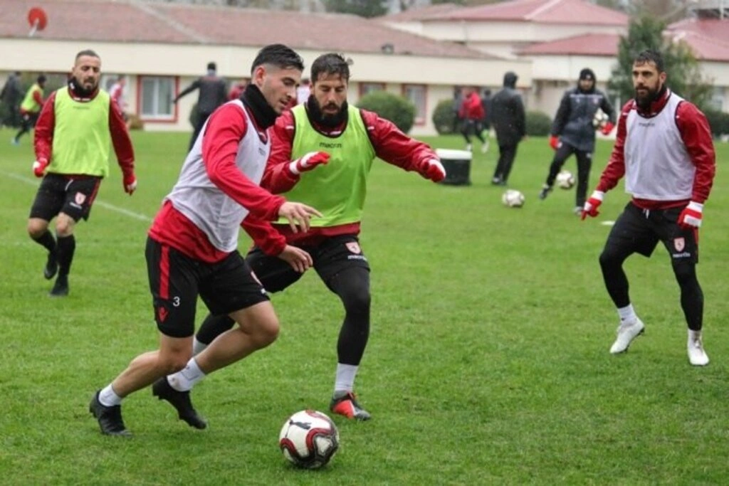 Samsunspor Gümüşhanespor maçının hazırlıklarını sürdürüyor