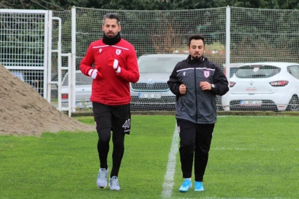 Yılport Samsunspor ısınma ve pas çalıştı - Samsunspor Haber