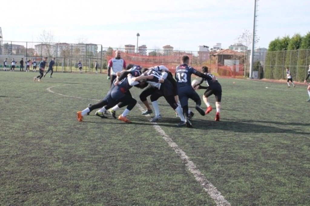 Samsun U18 Erkek Ragbi Takımları sezon önce ilk sınavlarına çıktılar