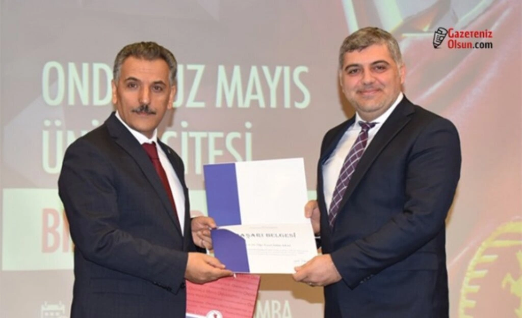 OMÜ’de Aşama Kaydeden Öğretim Üyeleri Biniş Giydi