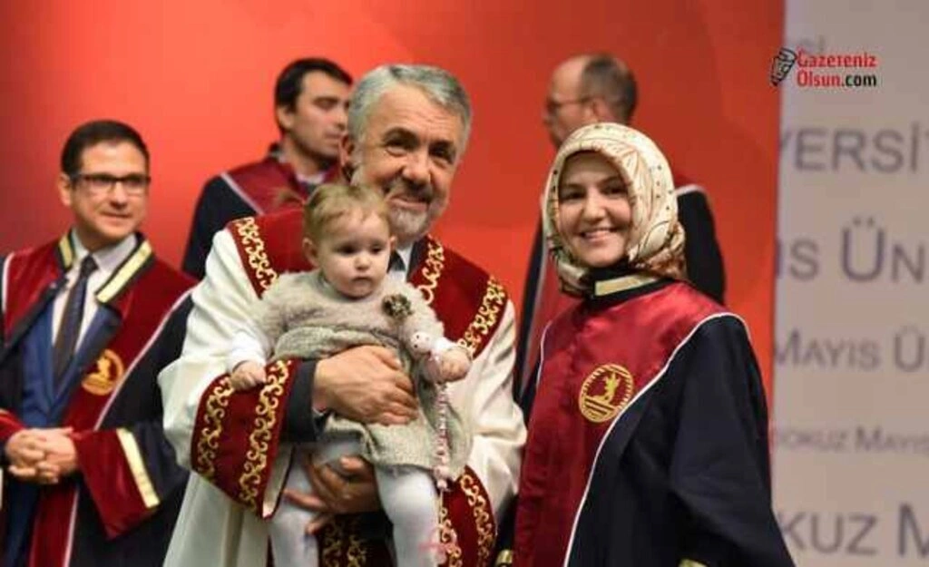 OMÜ’de Aşama Kaydeden Öğretim Üyeleri Biniş Giydi