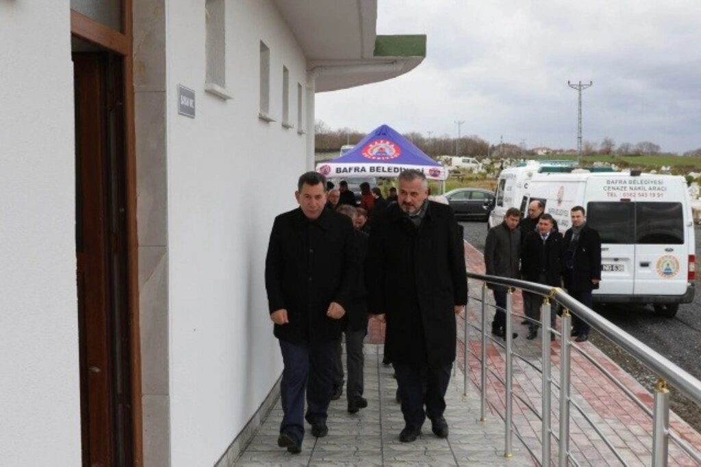 Bafra Yakıntaş Mezarlığı Mescidi dualarla açıldı