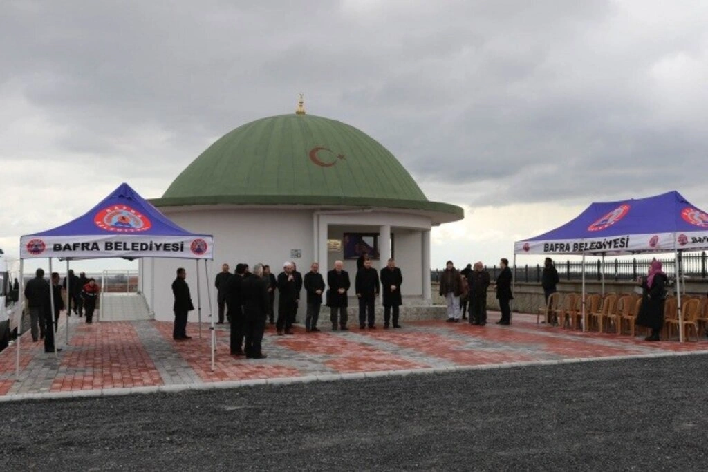 Bafra Yakıntaş Mezarlığı Mescidi dualarla açıldı