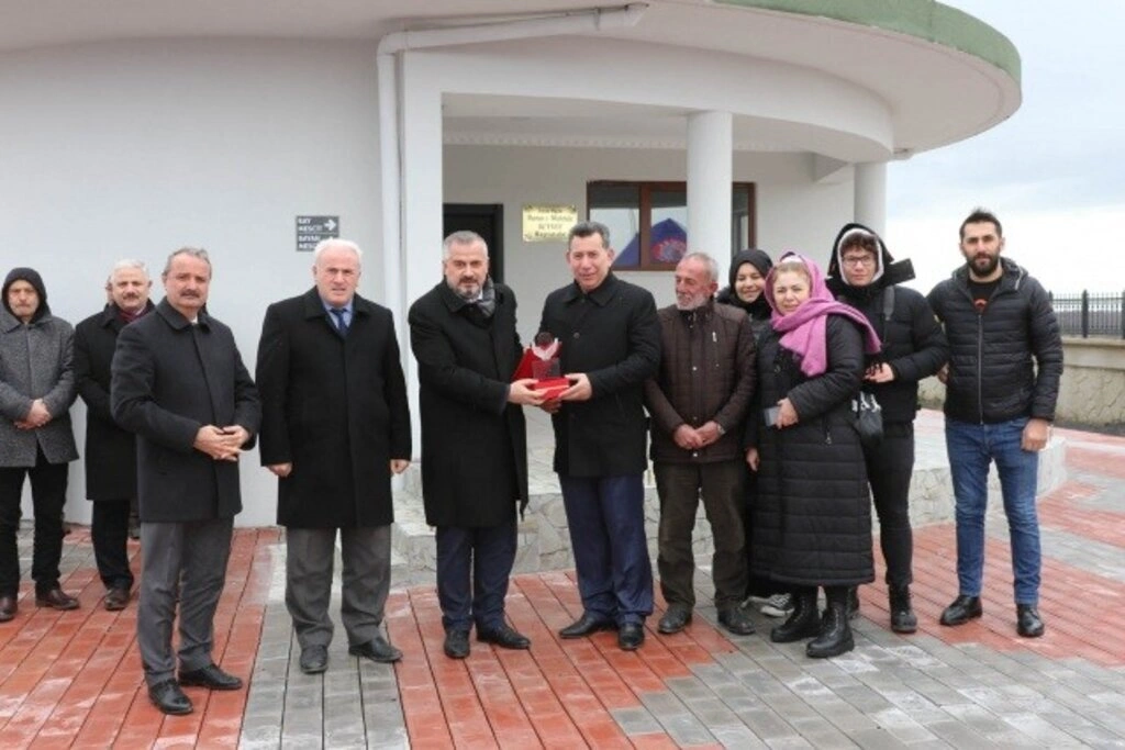 Bafra Yakıntaş Mezarlığı Mescidi dualarla açıldı