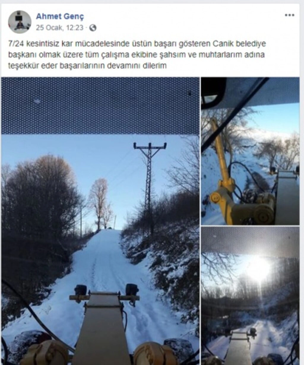 Hizmetlerden Ötürü Muhtarlardan Sandıkçı'ya Teşekkür