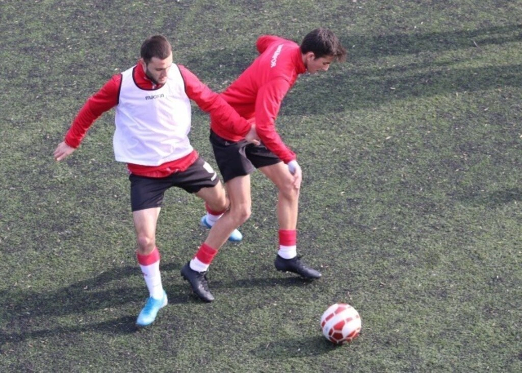 Genk Antrenörleri U19 Antrenmanında