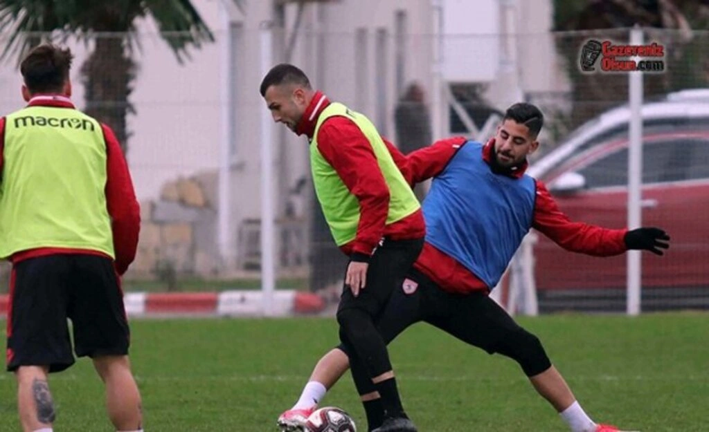Samsunspor'da Neşeli Antrenman