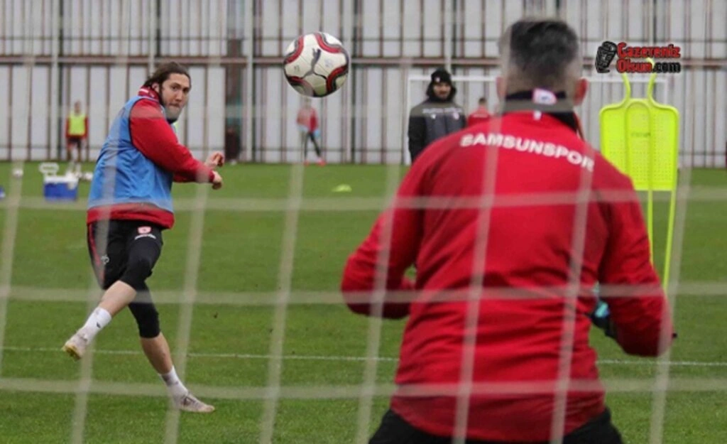 Samsunspor'da Neşeli Antrenman
