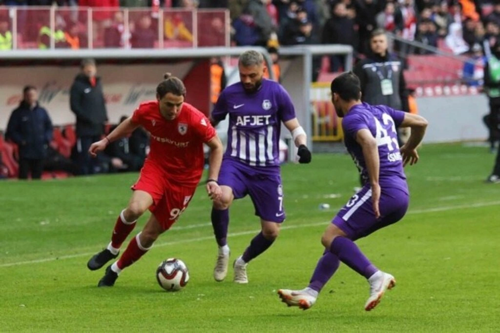 Samsunspor Afyonspor maçı fotoğrafları