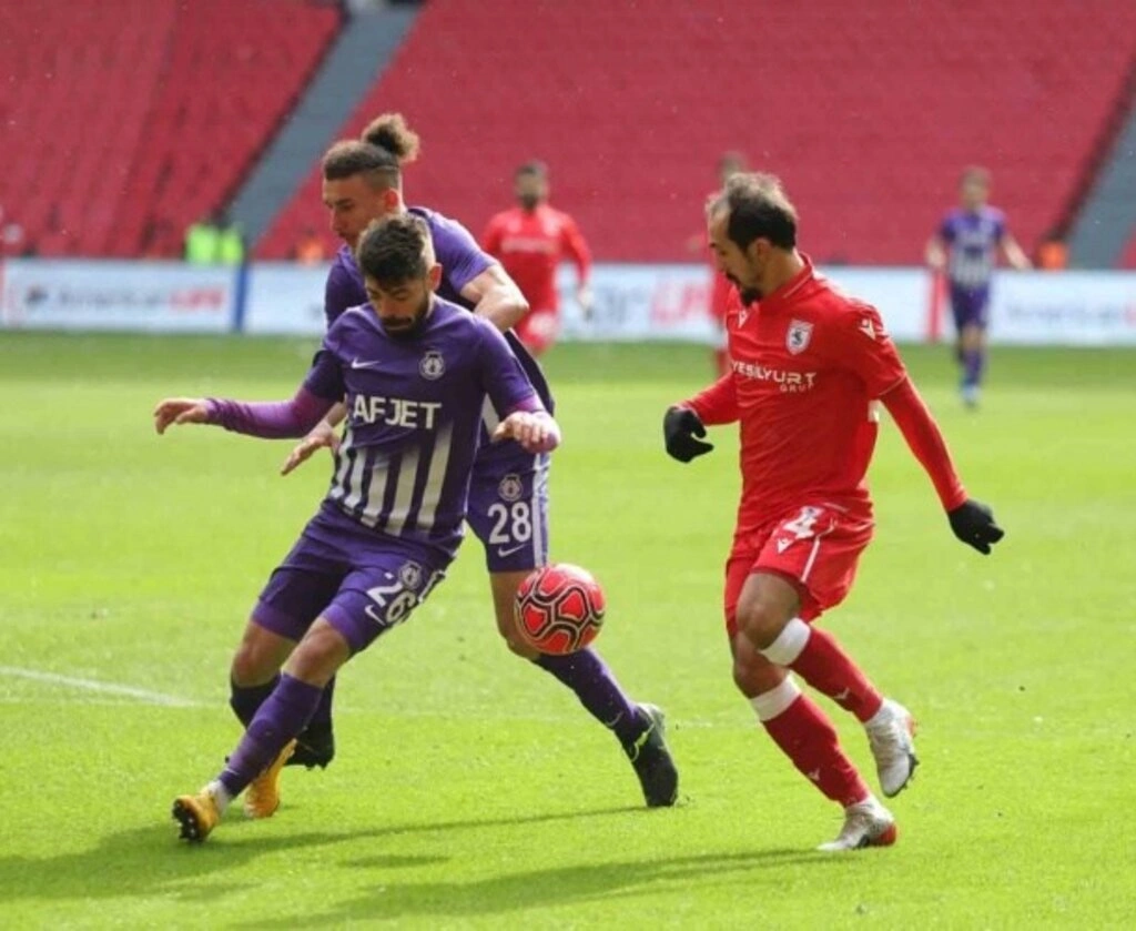 Samsunspor Afyonspor maçı fotoğrafları