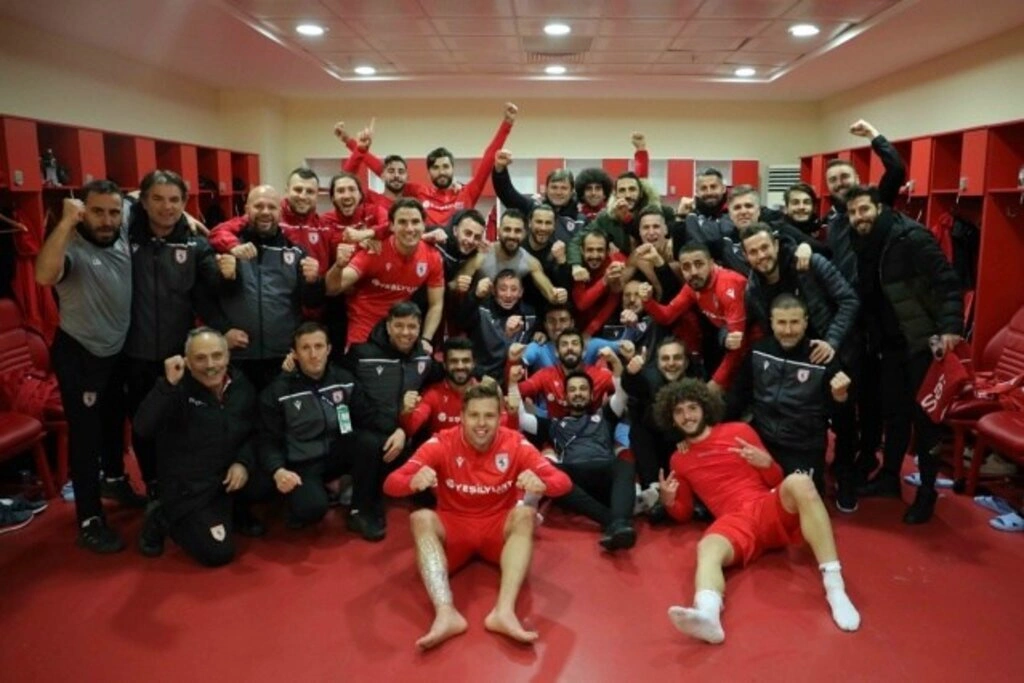 Samsunspor Afyonspor maçı fotoğrafları
