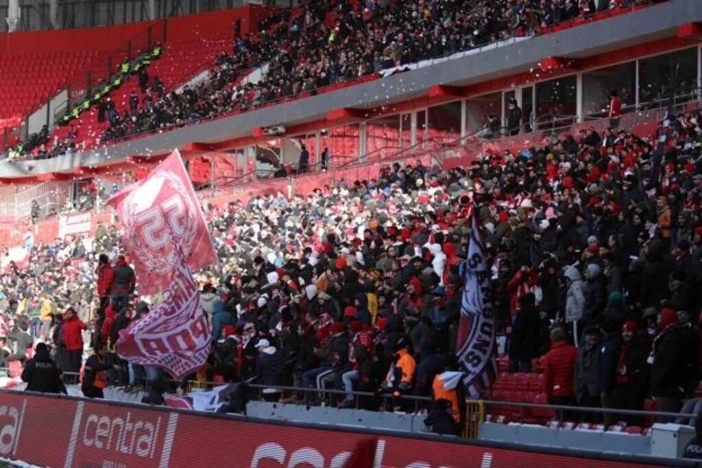 Samsunspor Afyonspor maçı fotoğrafları