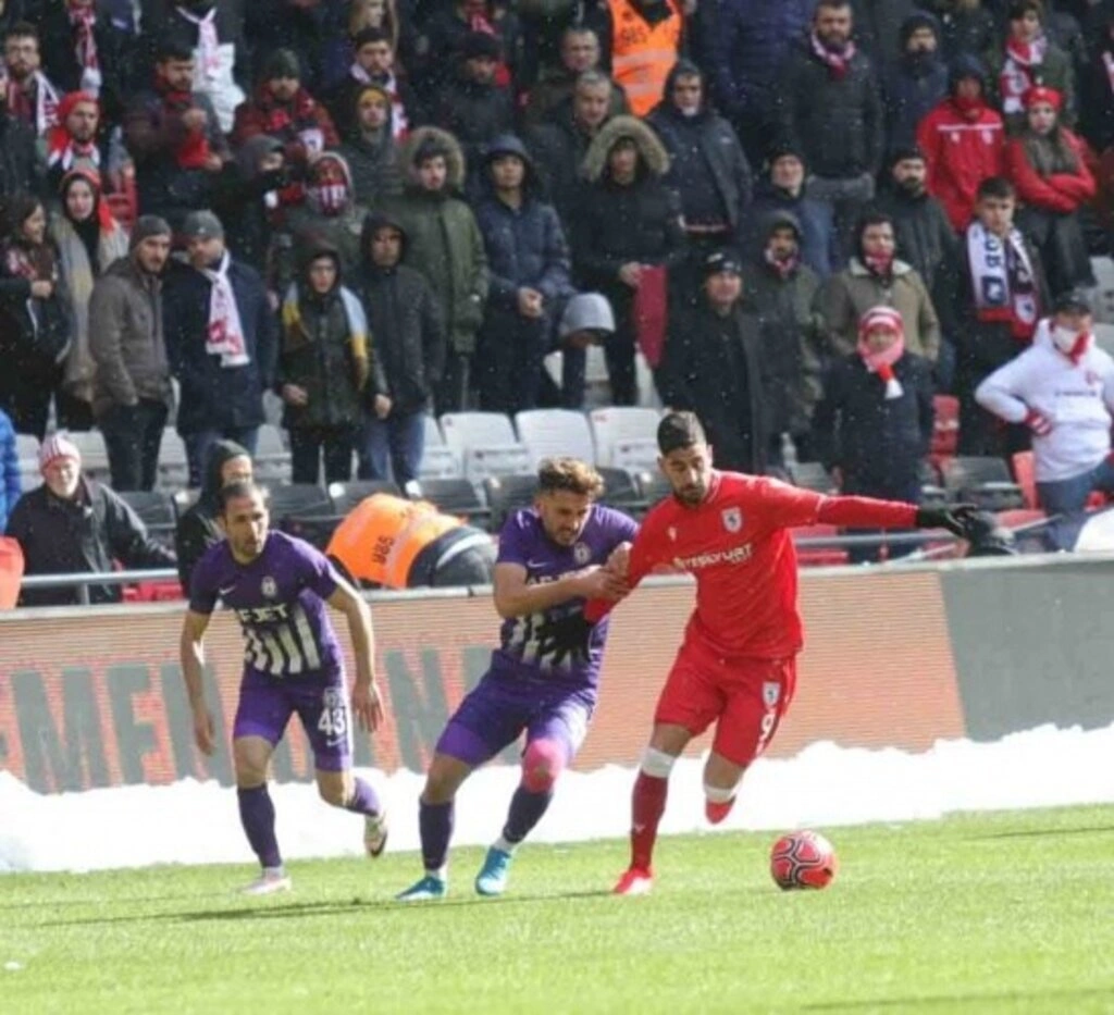 Samsunspor Afyonspor maçı fotoğrafları