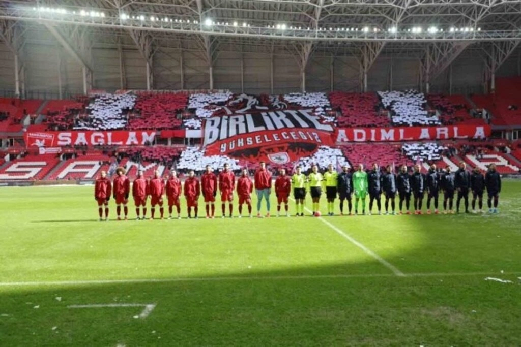 Samsunspor Afyonspor maçı fotoğrafları