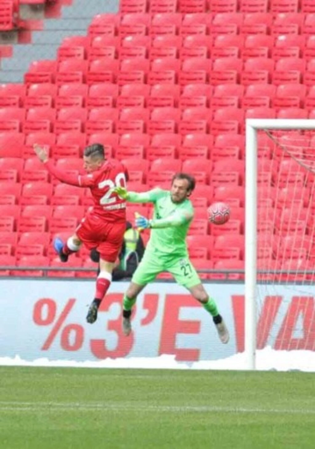 Samsunspor Afyonspor maçı fotoğrafları