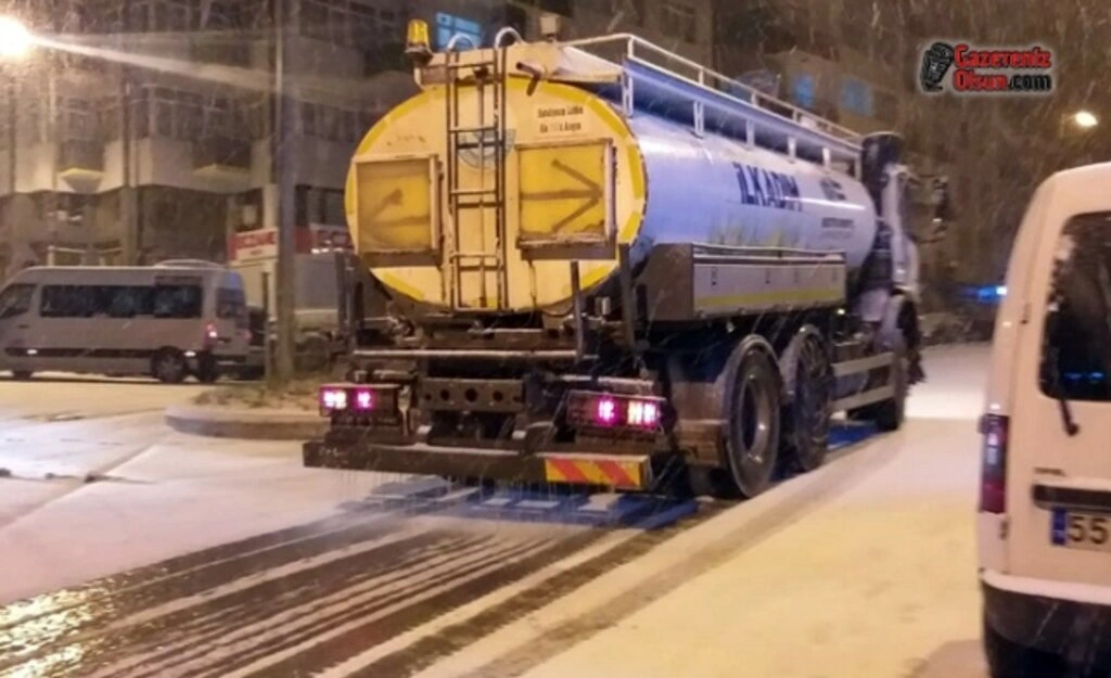 İlkadım Kar Teyakkuzunda