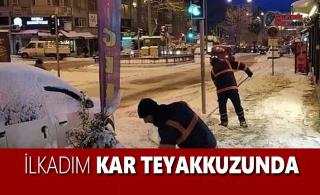 İlkadım Kar Teyakkuzunda