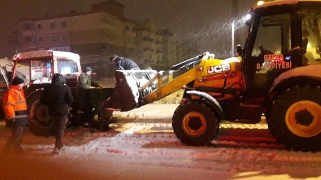 Bafra'da Karla Savaş