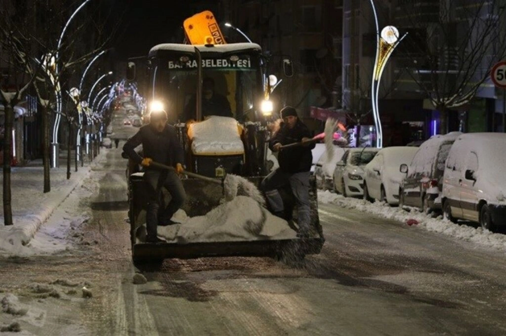 Bafra'da Karla Savaş