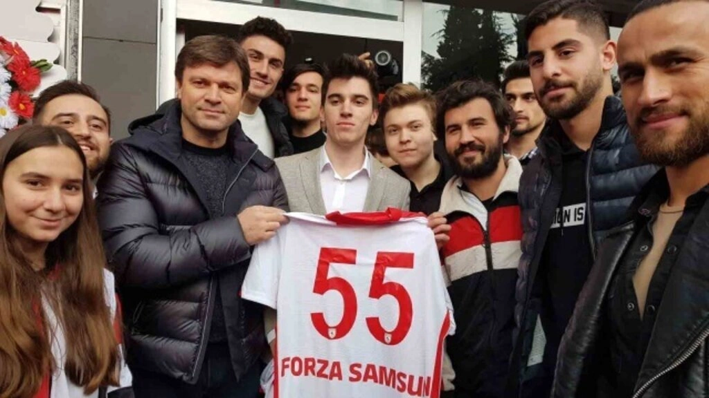 Üniversiteli Samsunsporlular Derneği'nde (ÜSD) coşkulu açılış
