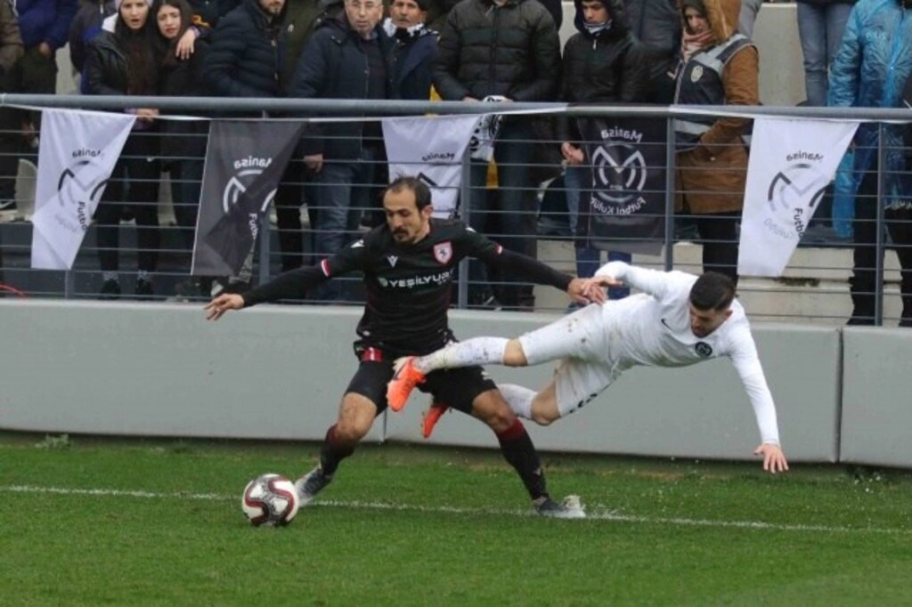 Samsunspor Manisa FK Maçtan Görüntüler