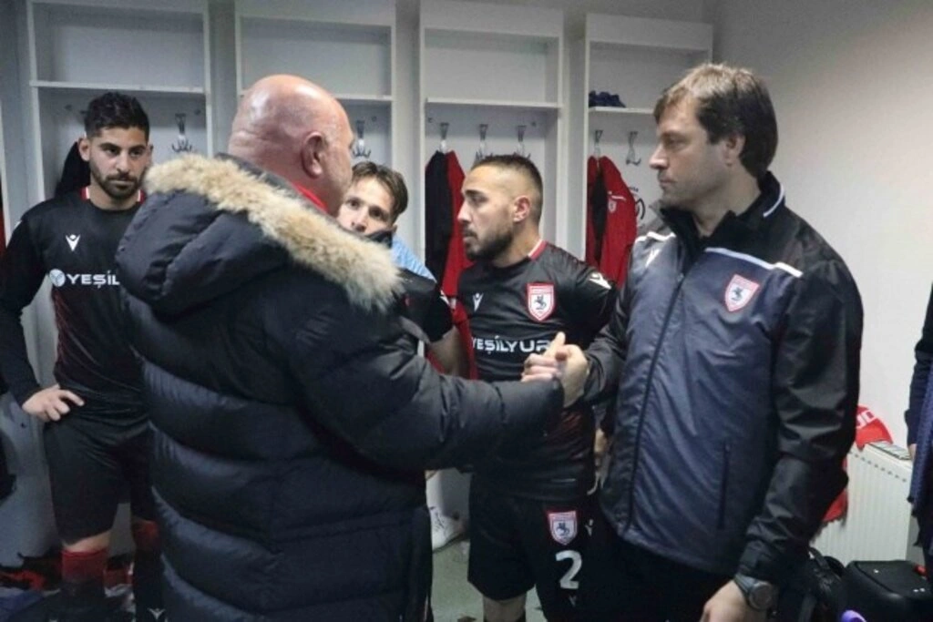 Samsunspor Manisa FK Maçtan Görüntüler
