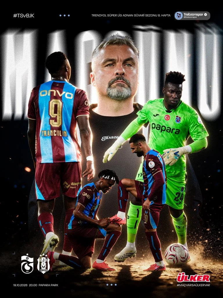 Trabzonspor maç günü paylaşımları Trabzonspor Beşiktaş Maçı Bu Akşam Saat Kaçta? - Fotoğraf 1