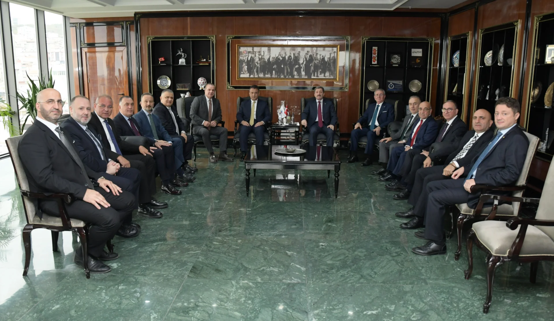 Samsun TSO’da Yeni Dönem Başladı: Murzioğlu ve Akyüz’e Tebrik Ziyareti - Fotoğraf 3
